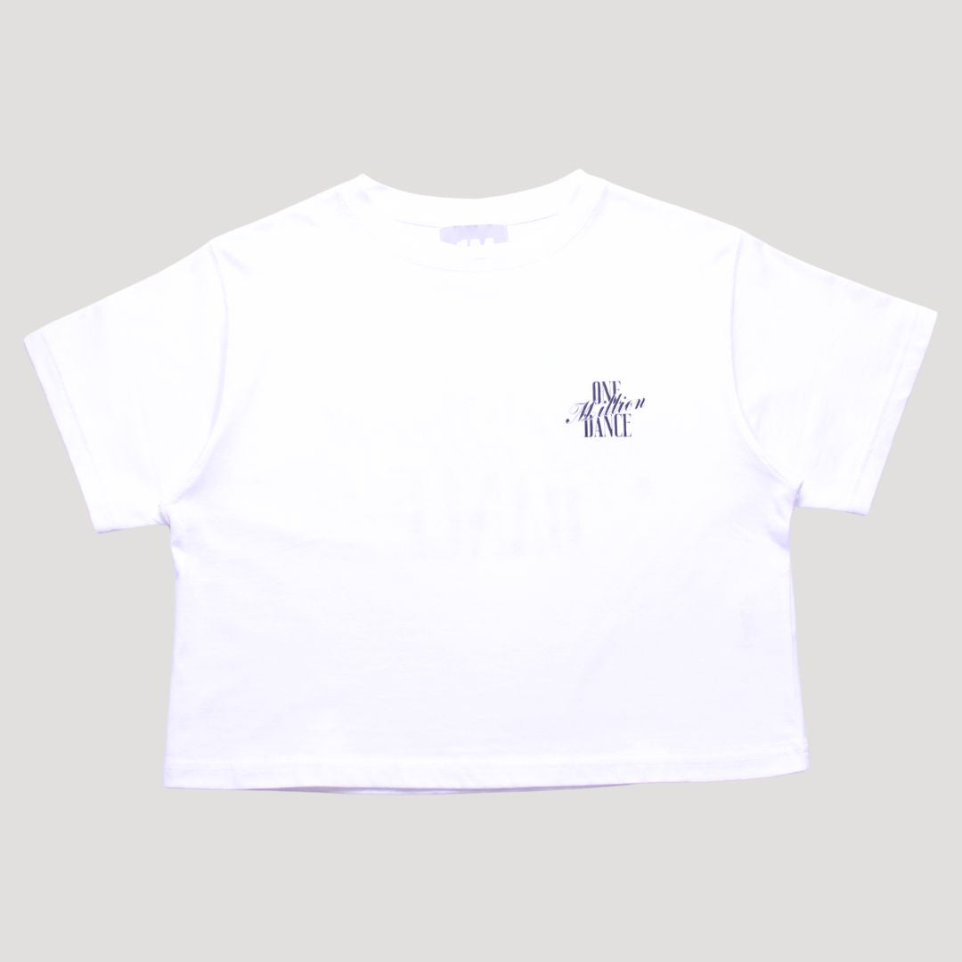 1M CROPPED T-Shirt Typography